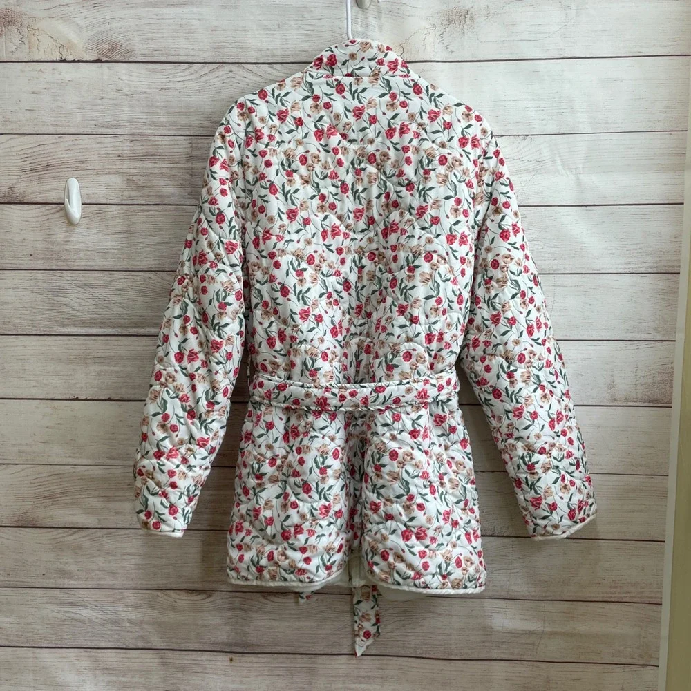 DRAPER‎ JAMES FLORAL QUILTED JACKET